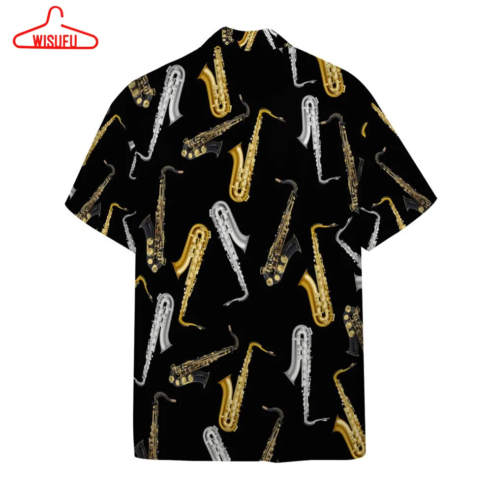 3d Amazing Saxophone Custom Hawaii Shirt, New Fashion Gifts