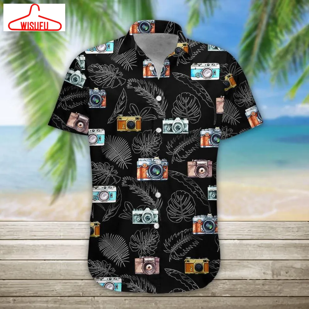 3d Camera Hawaii Shirt, New Fashion Gifts