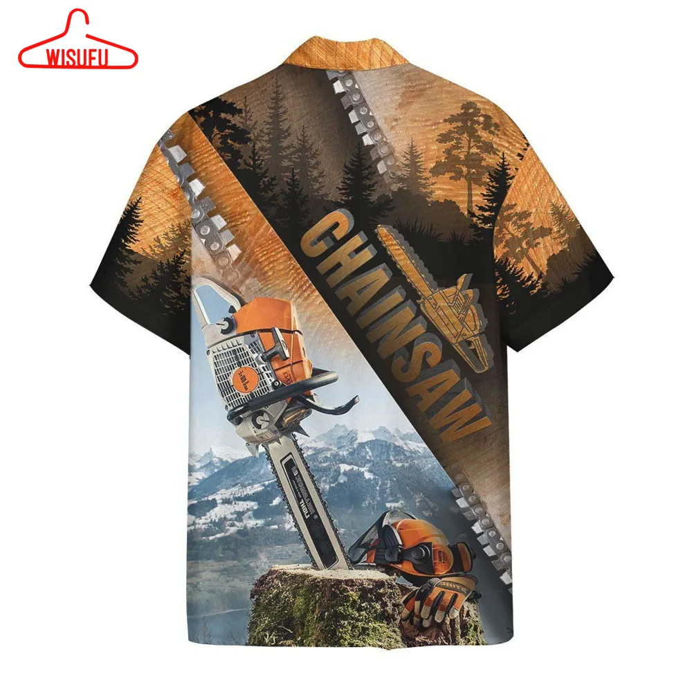 3d Chainsaw Hawaii Shirt, New Fashion Gifts Vtbl94044