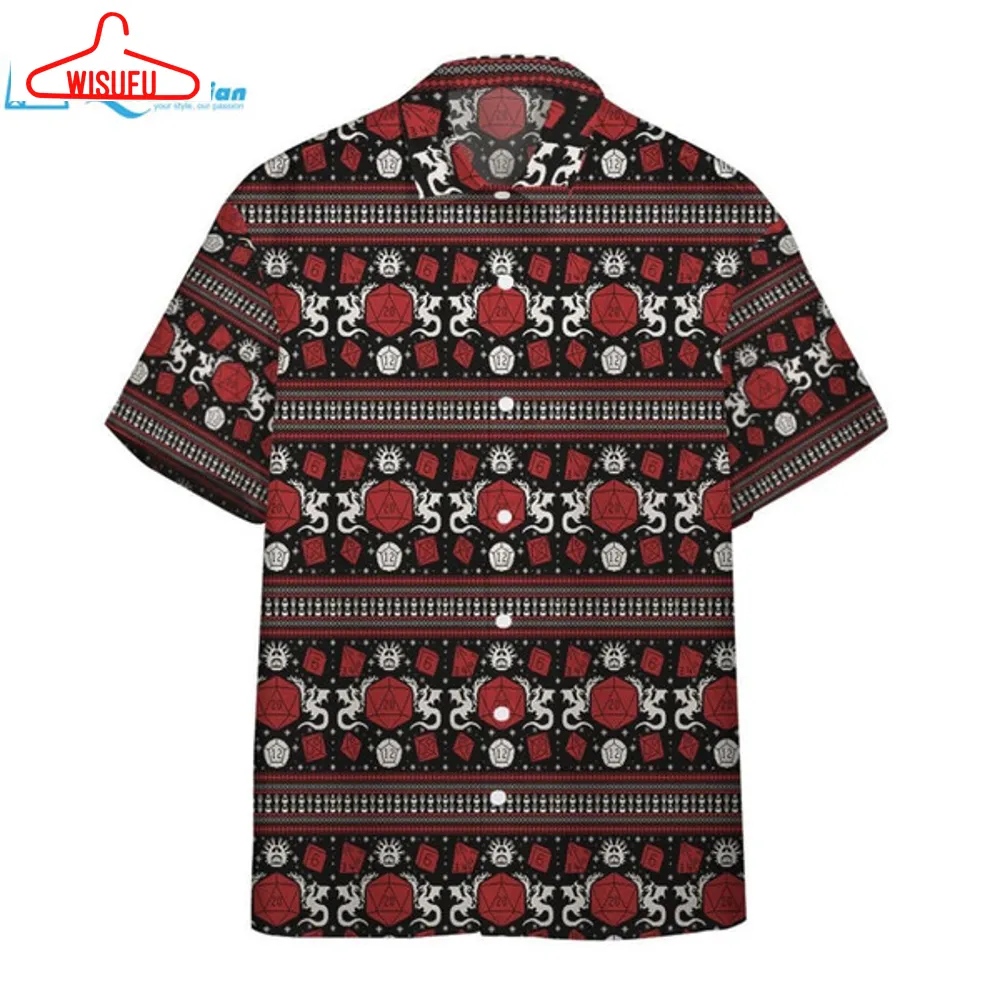 3d D&amp;d Dungeons And Dragons Ugly Sweater Custom Hawaii Shirt Hawaiian Print 3d, Best Gift Ideas, New Fashion Gifts