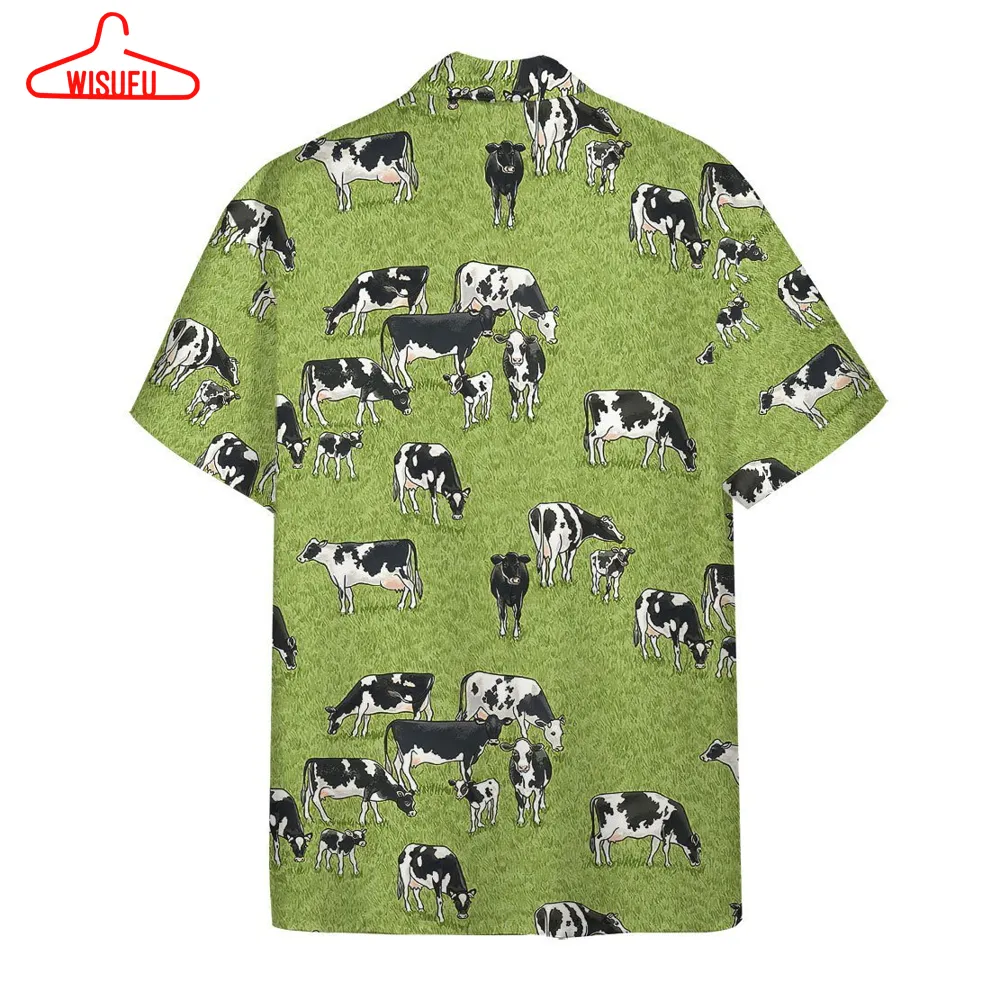 3d Dairy Cow Hawaii Shirt, New Fashion Gifts Vtbl66942