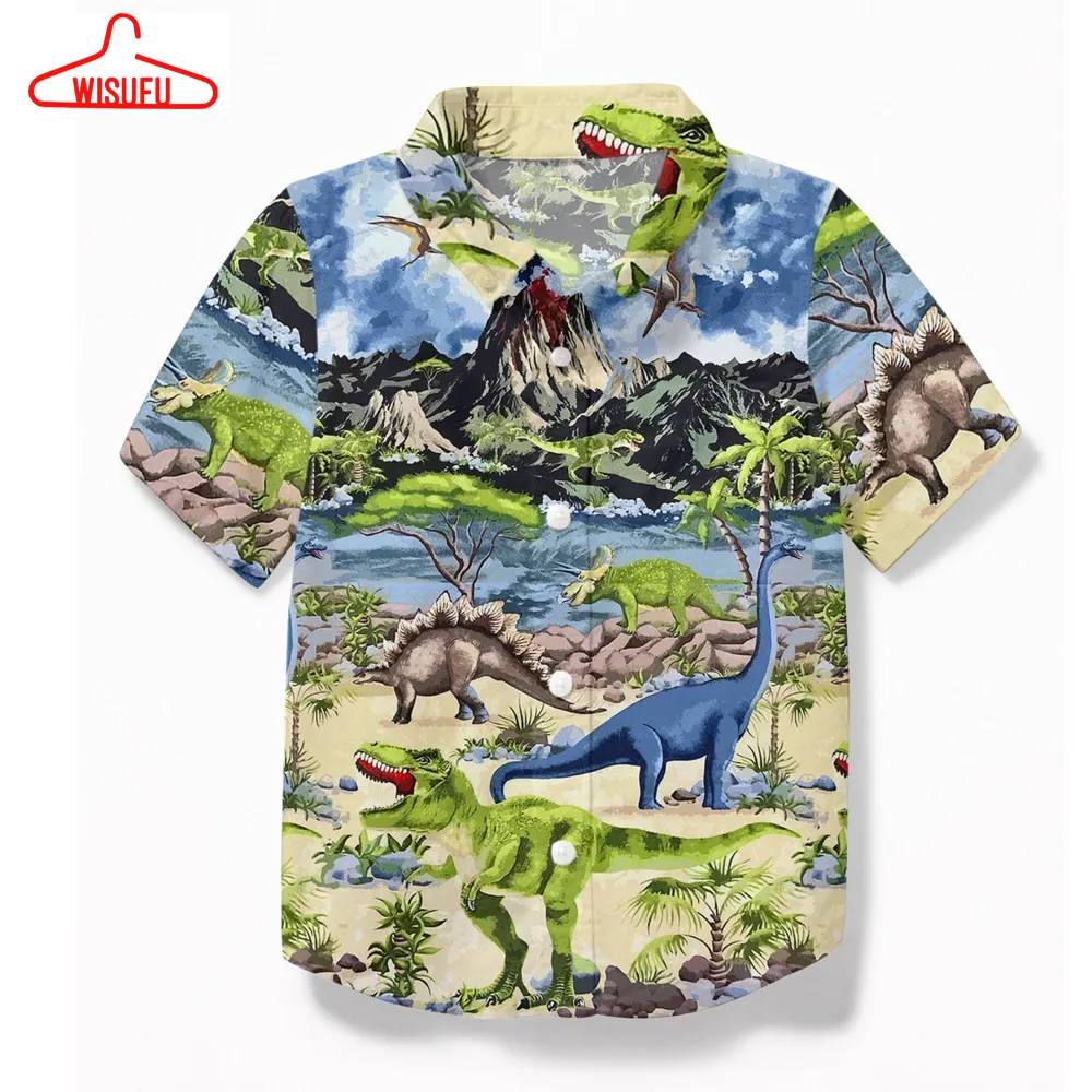 3d Dinosaur Hawaii Shirt, New Fashion Gifts Vtbl17105