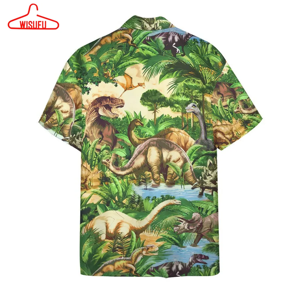 3d Dinosaur Hawaii Shirt, New Fashion Gifts