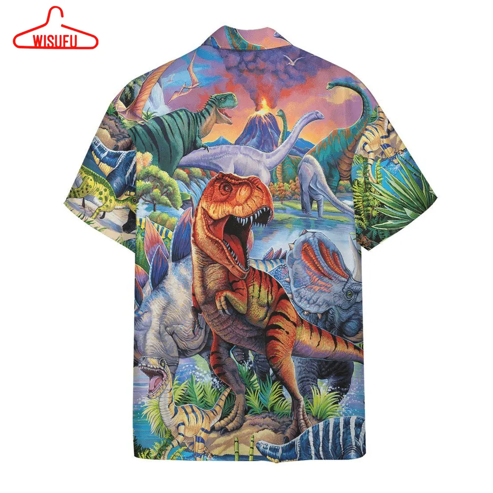 3d Dinosaur Population Hawaii Shirt, New Fashion Gifts