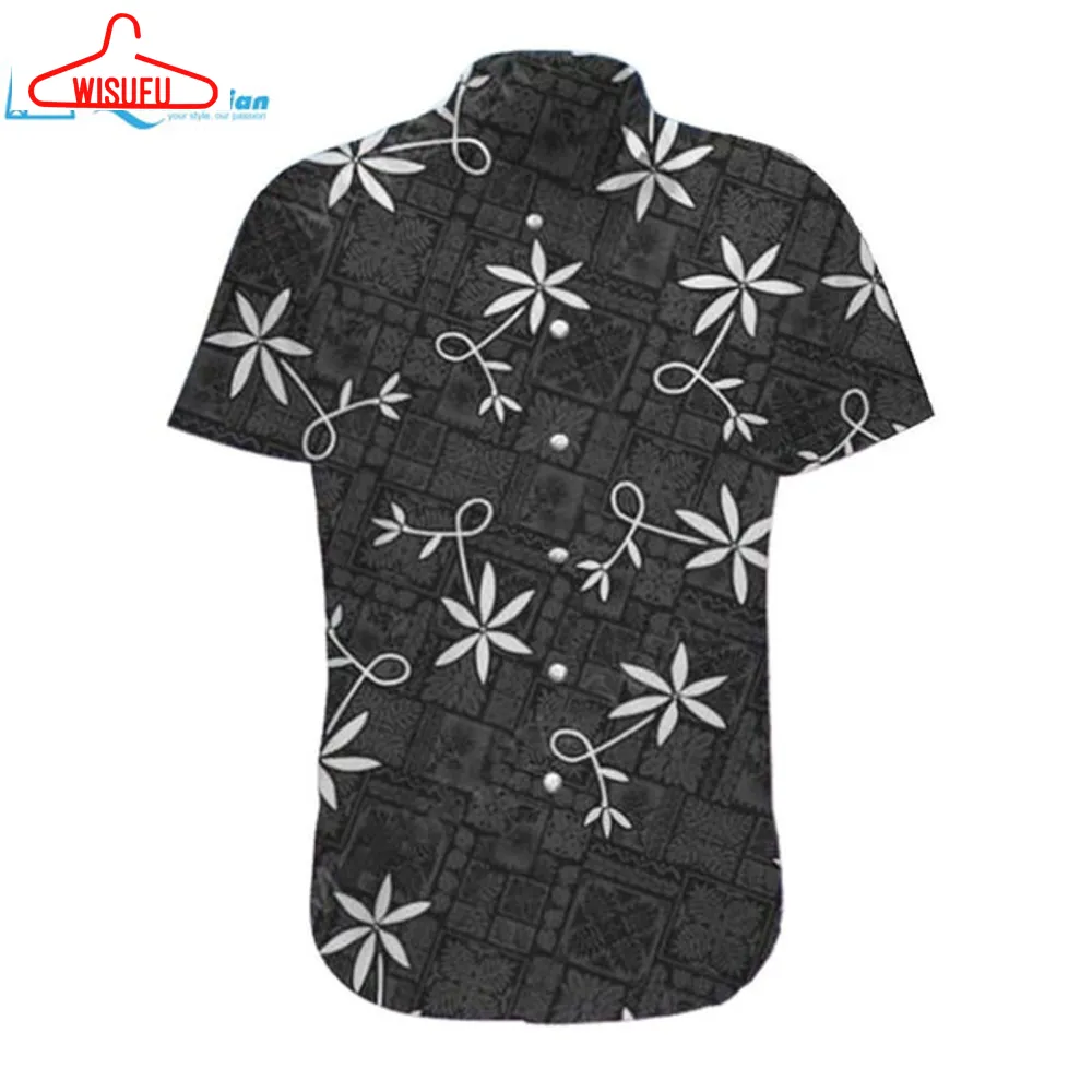 3d Elv Prl Black Hawaii Shirt Hawaiian Print 3d, Best Gift Ideas, New Fashion Gifts