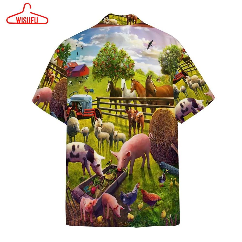 3d Farm Animal Hawaii Shirt, New Fashion Gifts