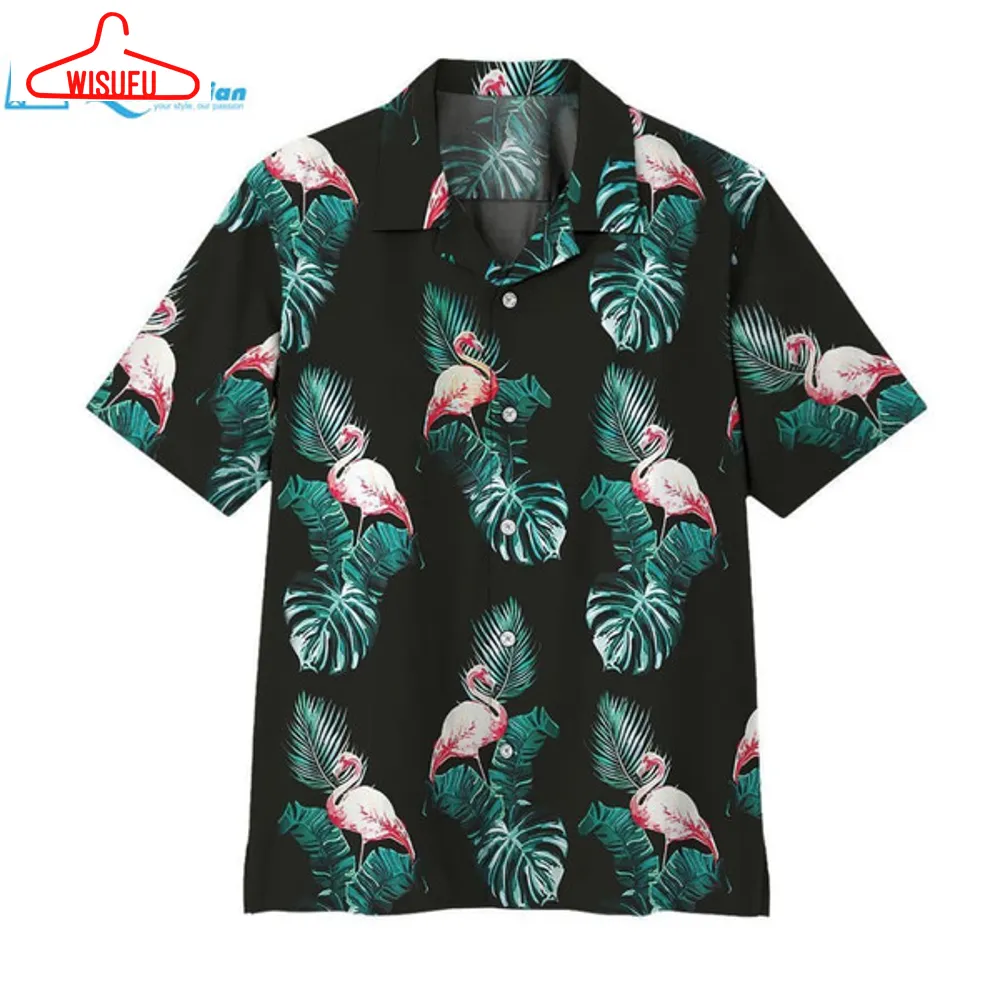 3d Floral Flamingo Hawaii Shirt Hawaiian Print 3d, Best Gift Ideas, New Fashion Gifts