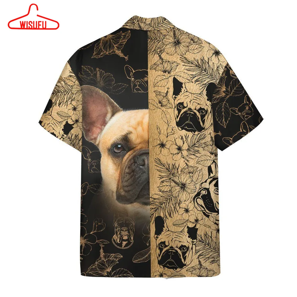 3d French Bulldog Hawaii Shirt, New Fashion Gifts Vtbl63489