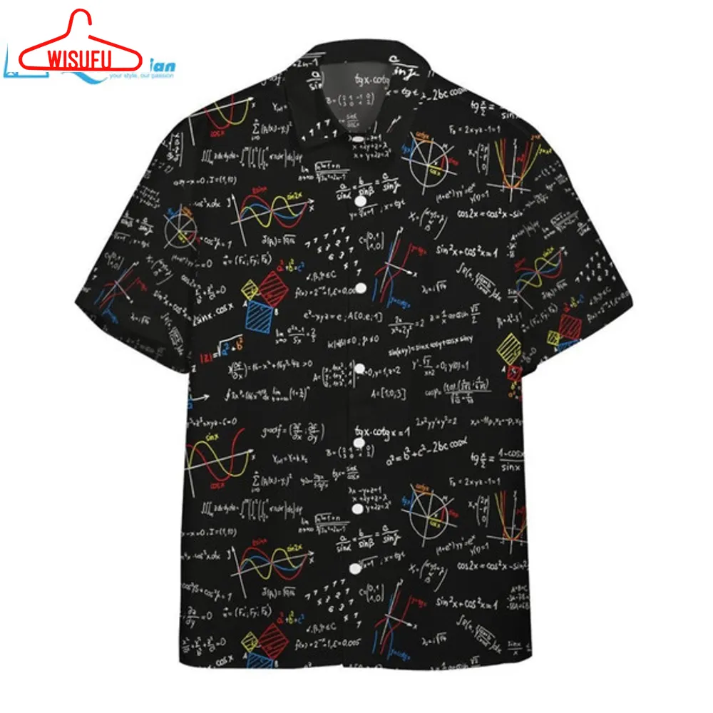 3d Geometry Science Custom Hawaii Shirt Hawaiian Print 3d, Best Gift Ideas, New Fashion Gifts