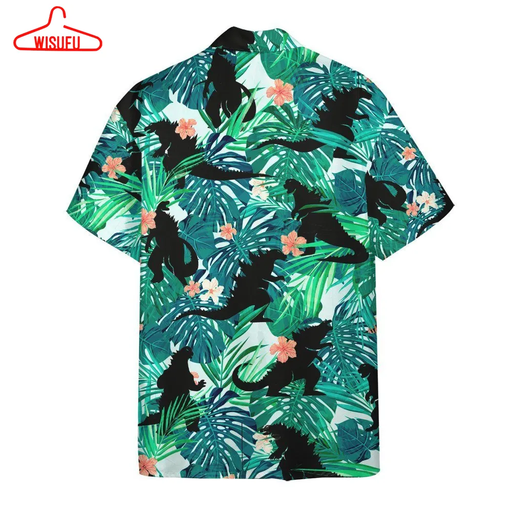 3d Godzillla Hawaii Shirt, New Fashion Gifts