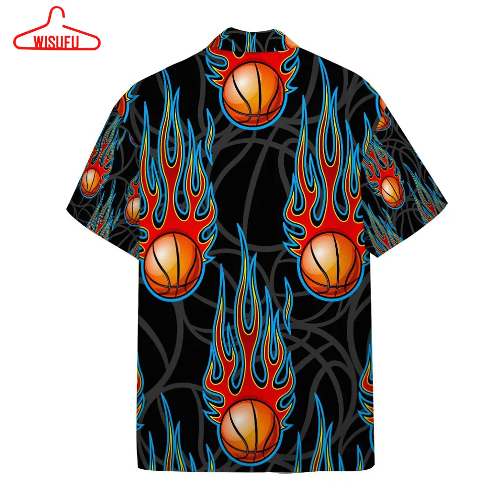 3d Hot Rod Basketball Ball Custom Hawaii Shirt, New Fashion Gifts