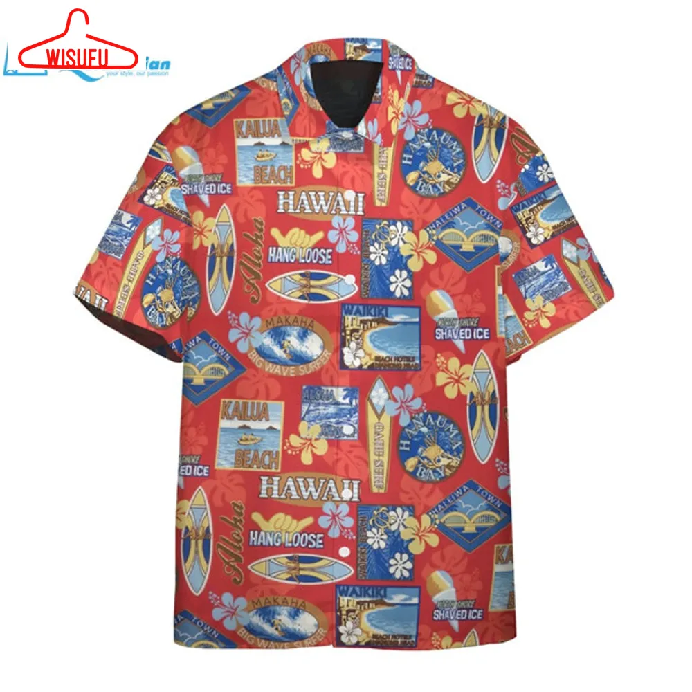 3d Oahu Hawaii Custom Hawaii Shirt Hawaiian Print 3d, Best Gift Ideas, New Fashion Gifts