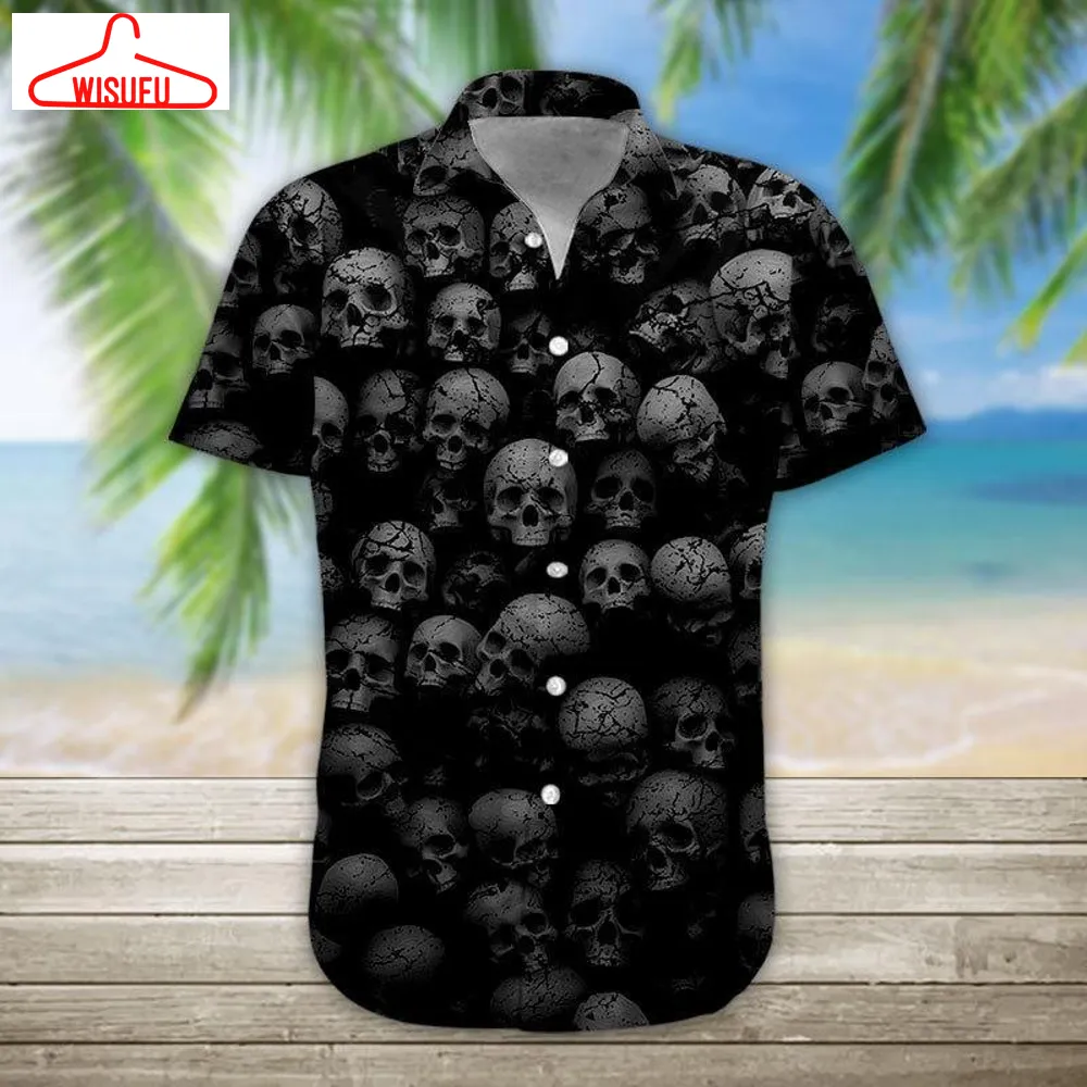 3d Skull Hawaii Shirt, New Fashion Gifts