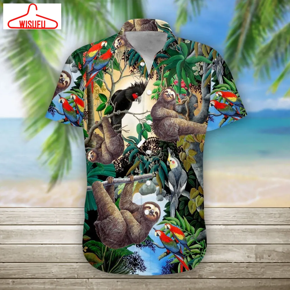 3d Sloth Hawaii Shirt, New Fashion Gifts