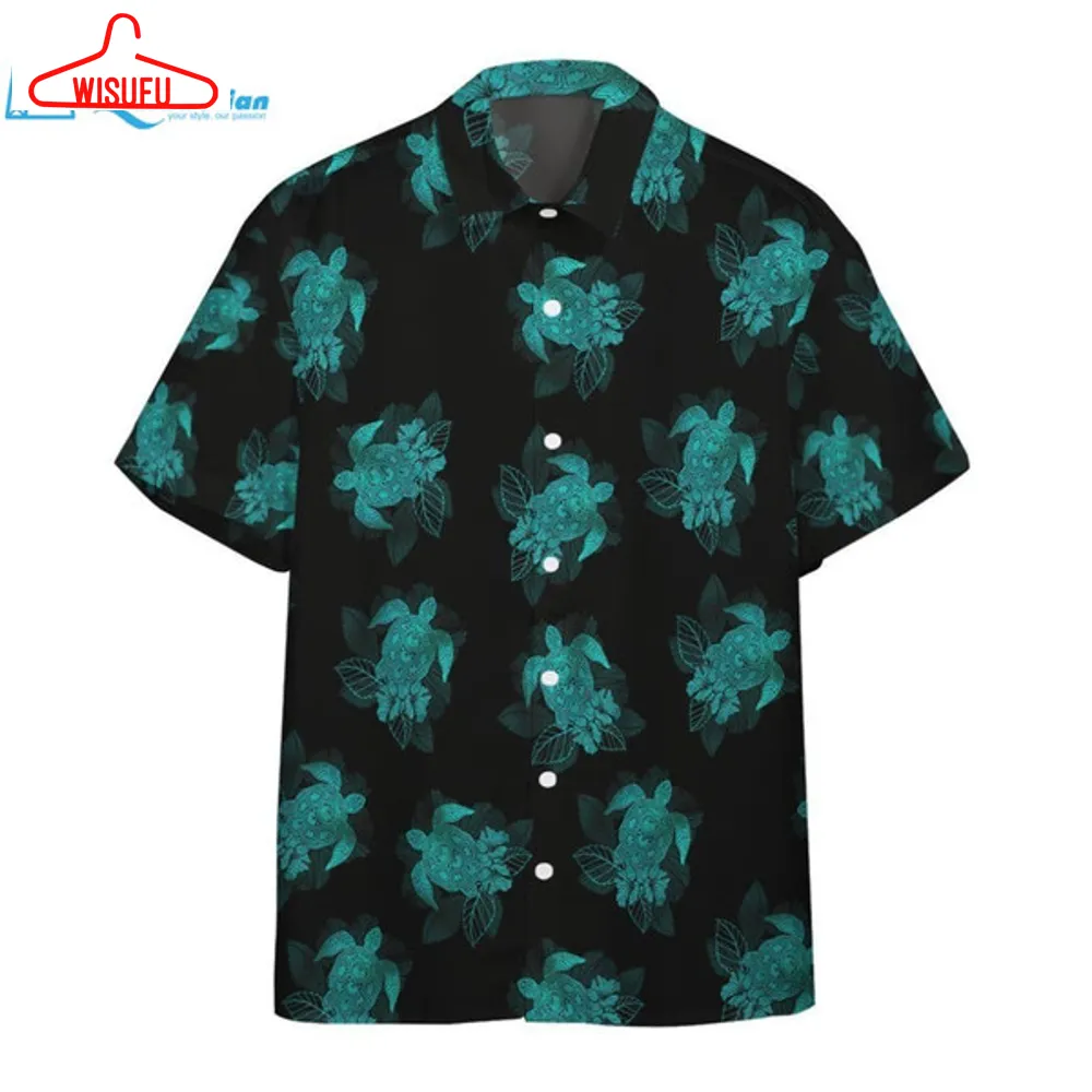 3d Turtle Summer Hawaii Shirt Hawaiian Print 3d, Best Gift Ideas, New Fashion Gifts