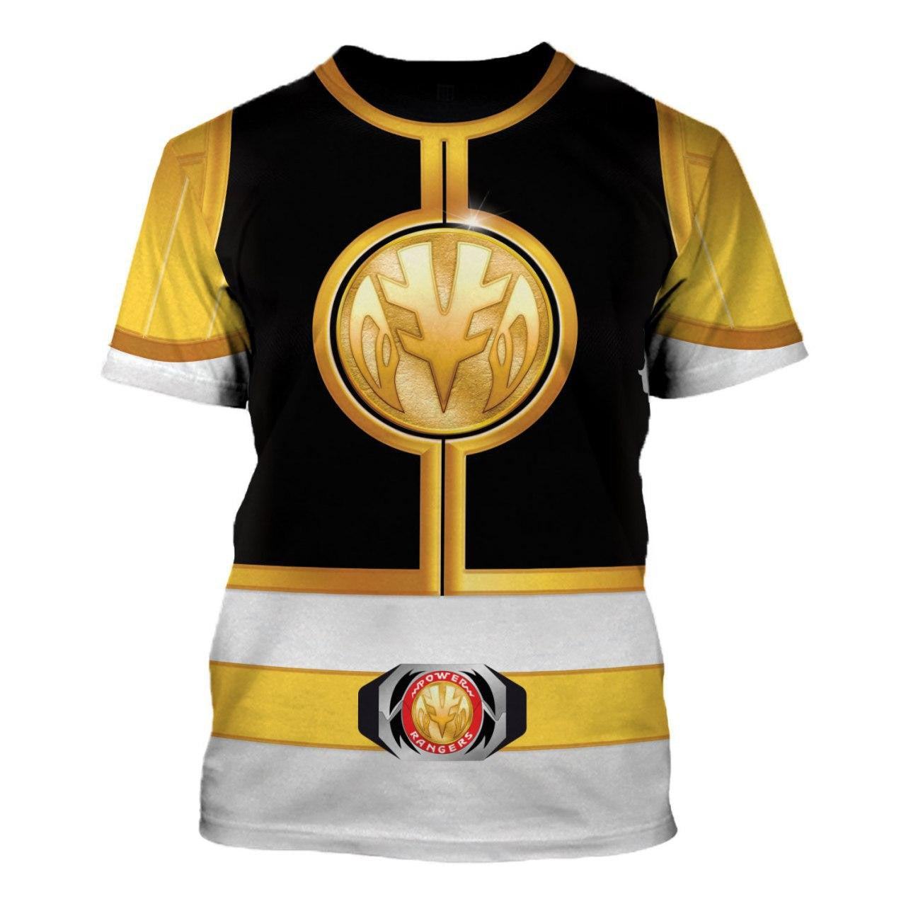 Gearhomie Unisex Tracksuit Hoodies White Power Ranger 3D t-shirt