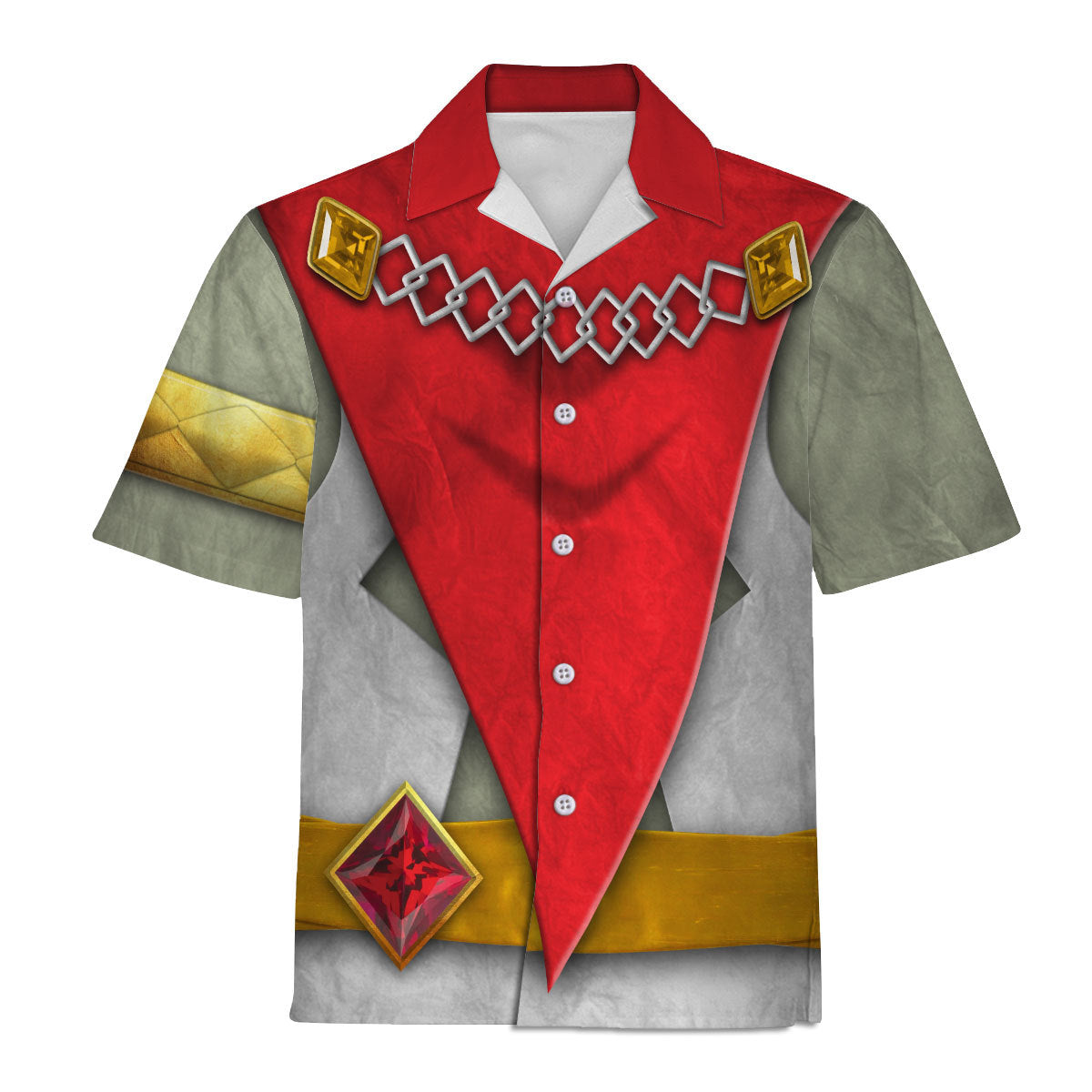 Ghirahim Attire Unisex cosplay hawaiian