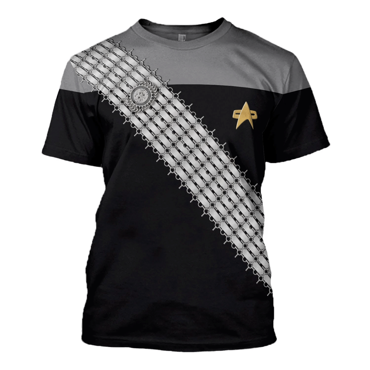 DSN Worf Gray Apparel T-shirt