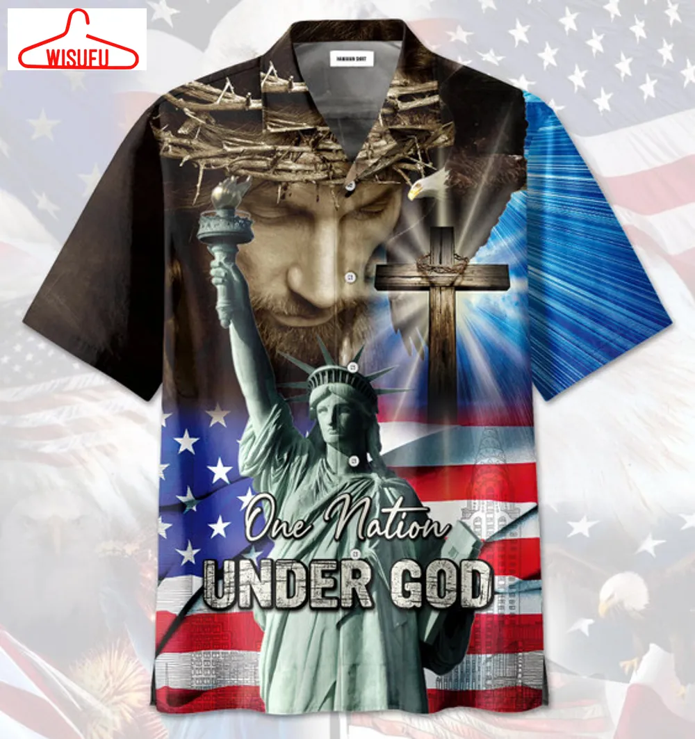 4th July One Nation Under God Independence Day Unisex Best Gift Ideas, New Fashion Gifts