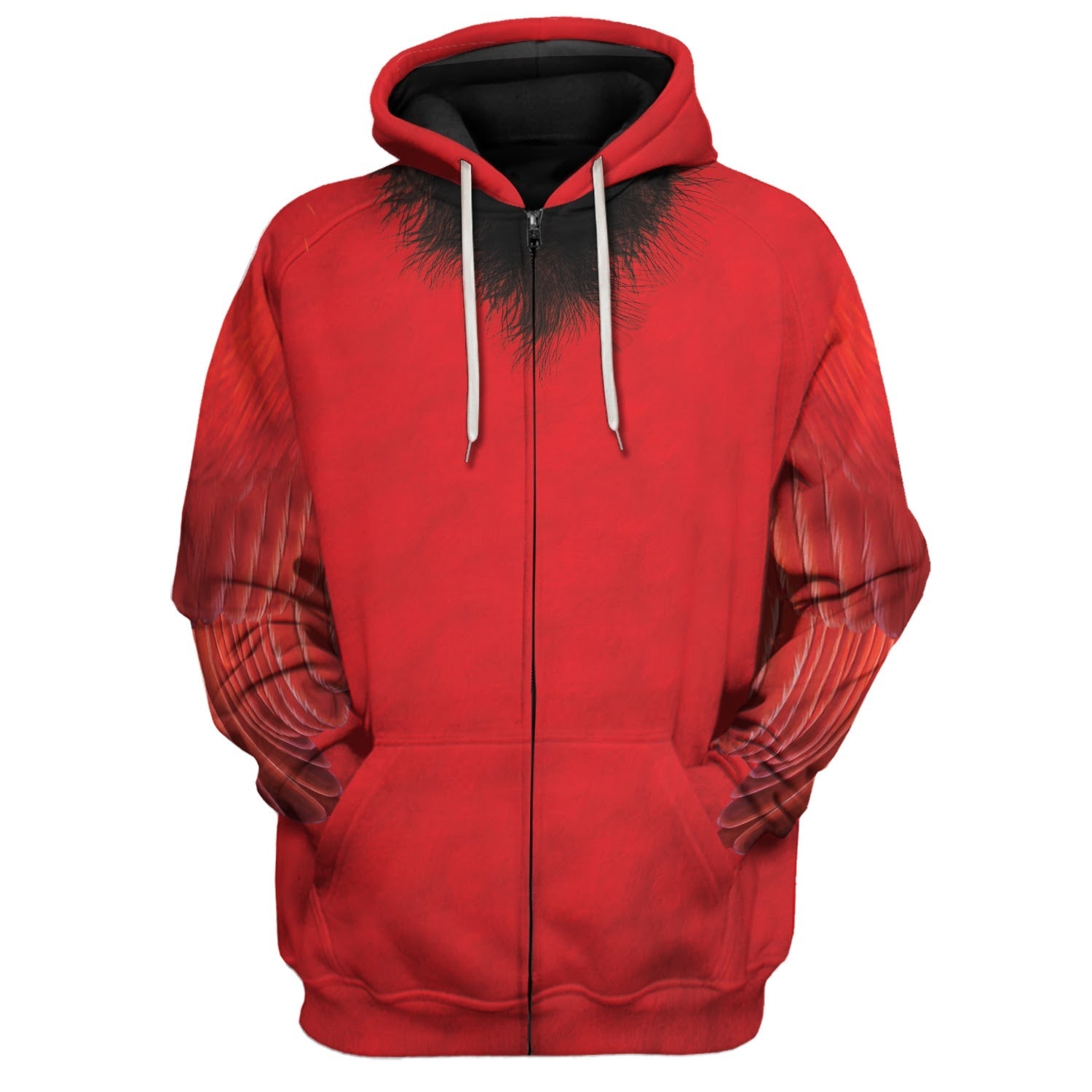 The Cardinal Bird Animal Cosplay hoodie zip