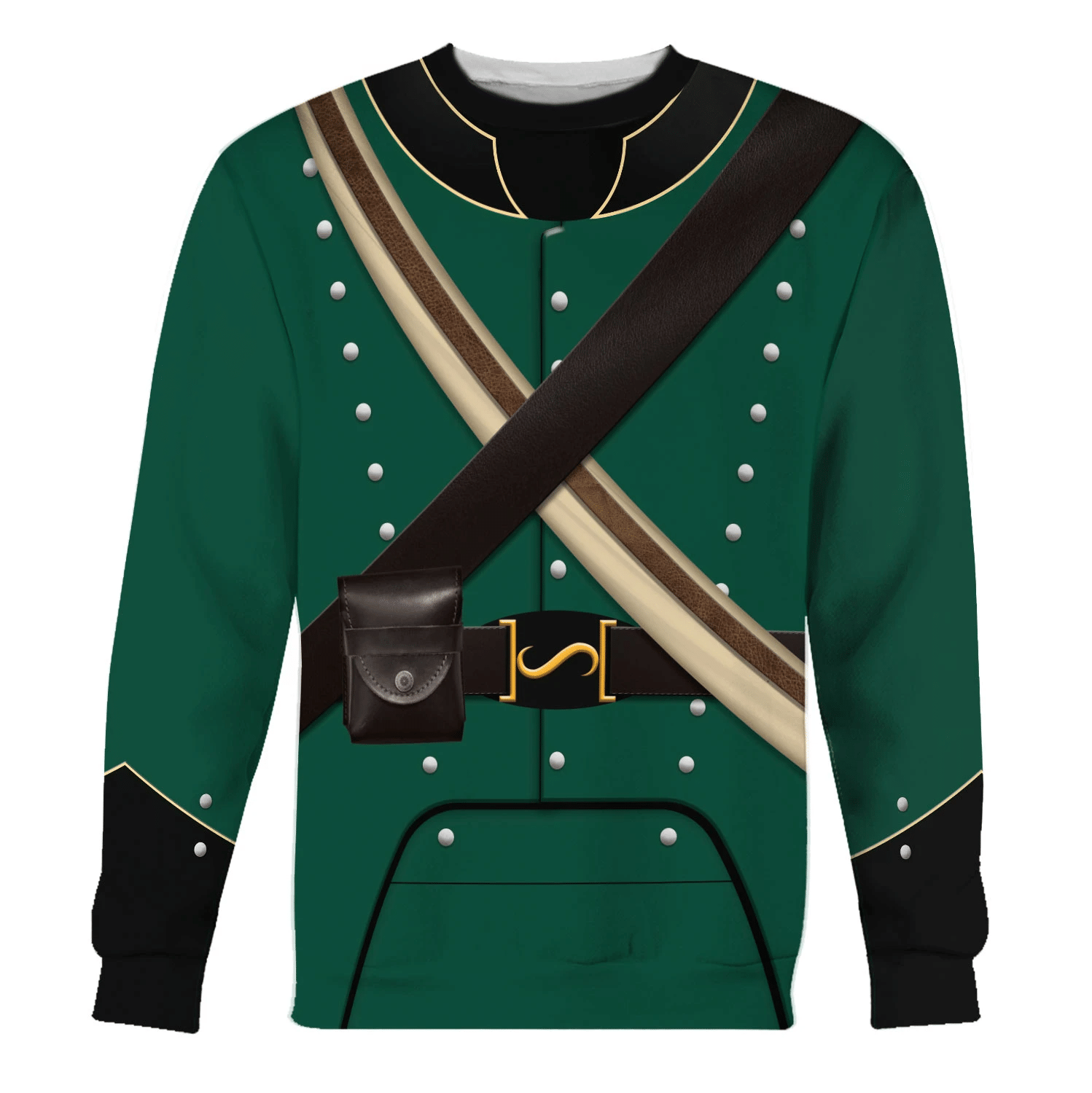 Gearhomie 95th Rifles British Rifle Corps Army Uniform sweatshirt