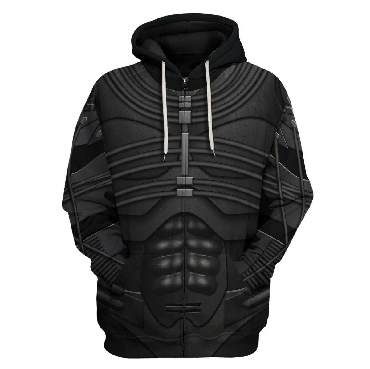 Borg cosplay Apparel Hoodie zip