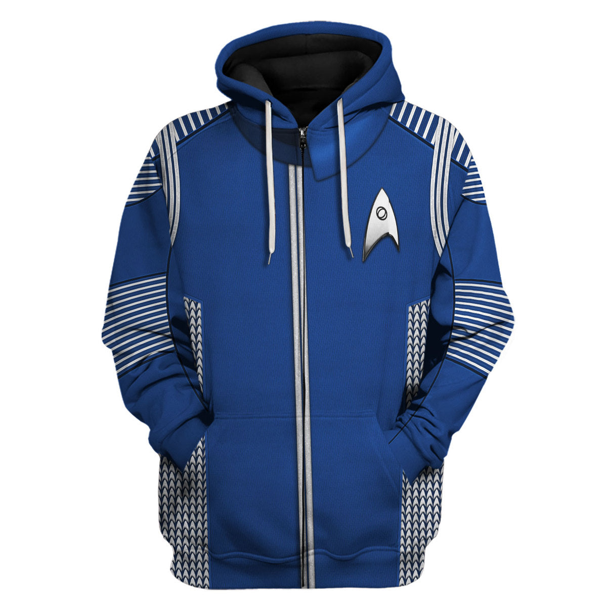 Discovery Uniform Silver Apparel Hoodie zip