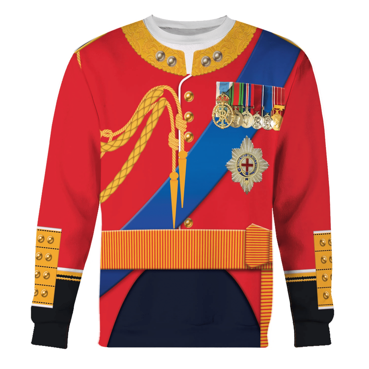 Gearhomie Elizabeth II of England Costume sweatshirt