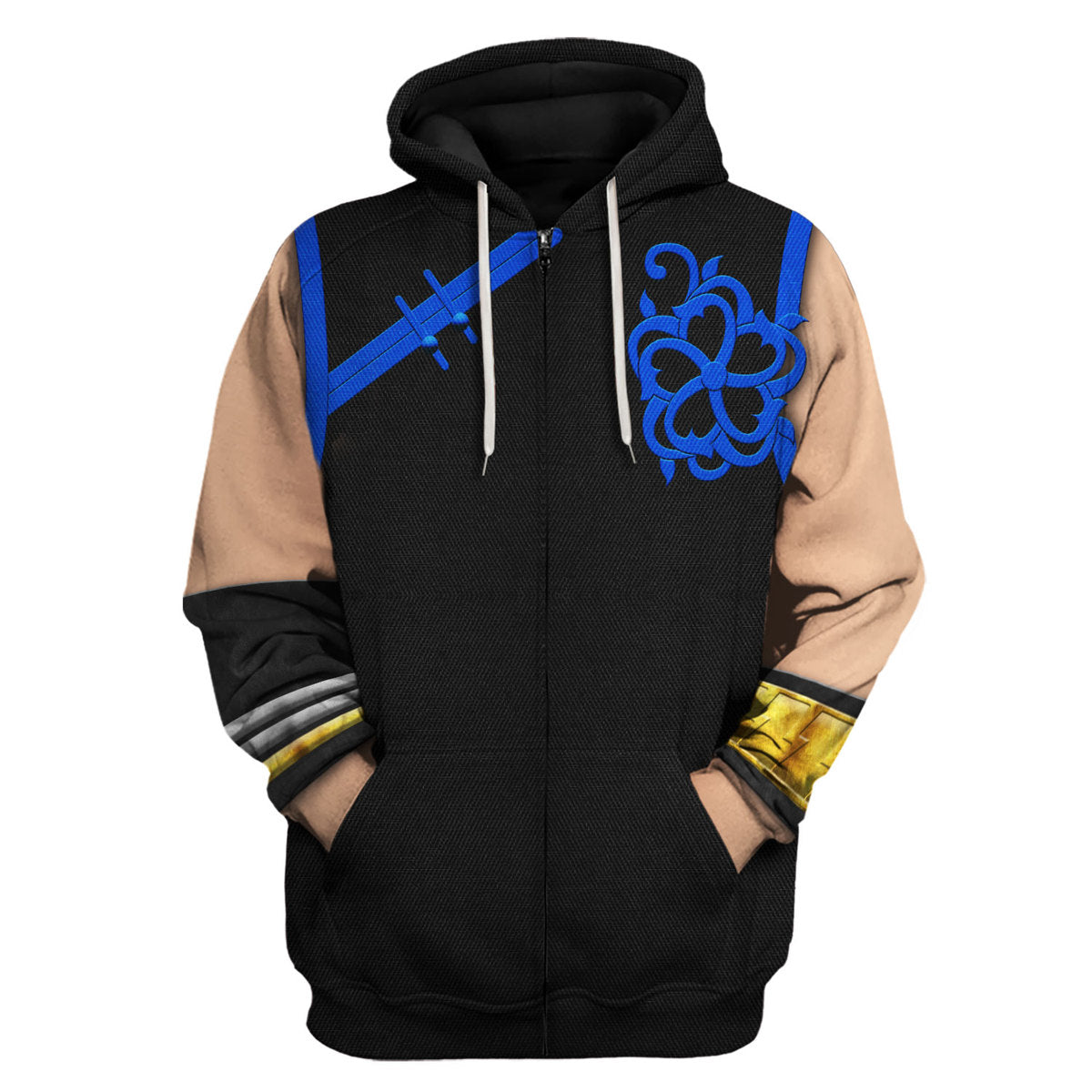 Benimaru Nikaido The King of Fighters Cosplay Hoodie zip