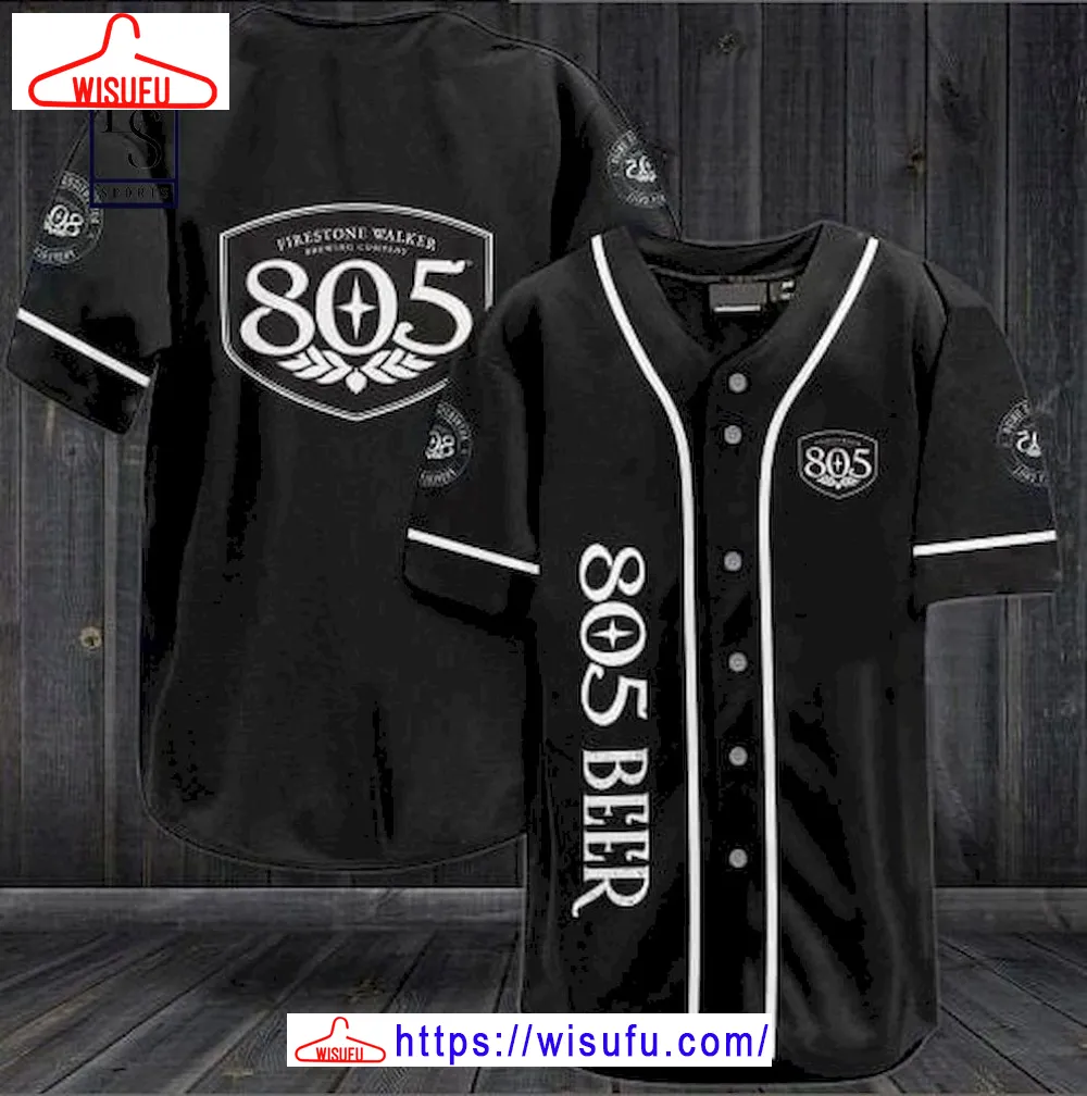 805 Beer Party Custom Name Baseball Jersey, New Fashion Gifts