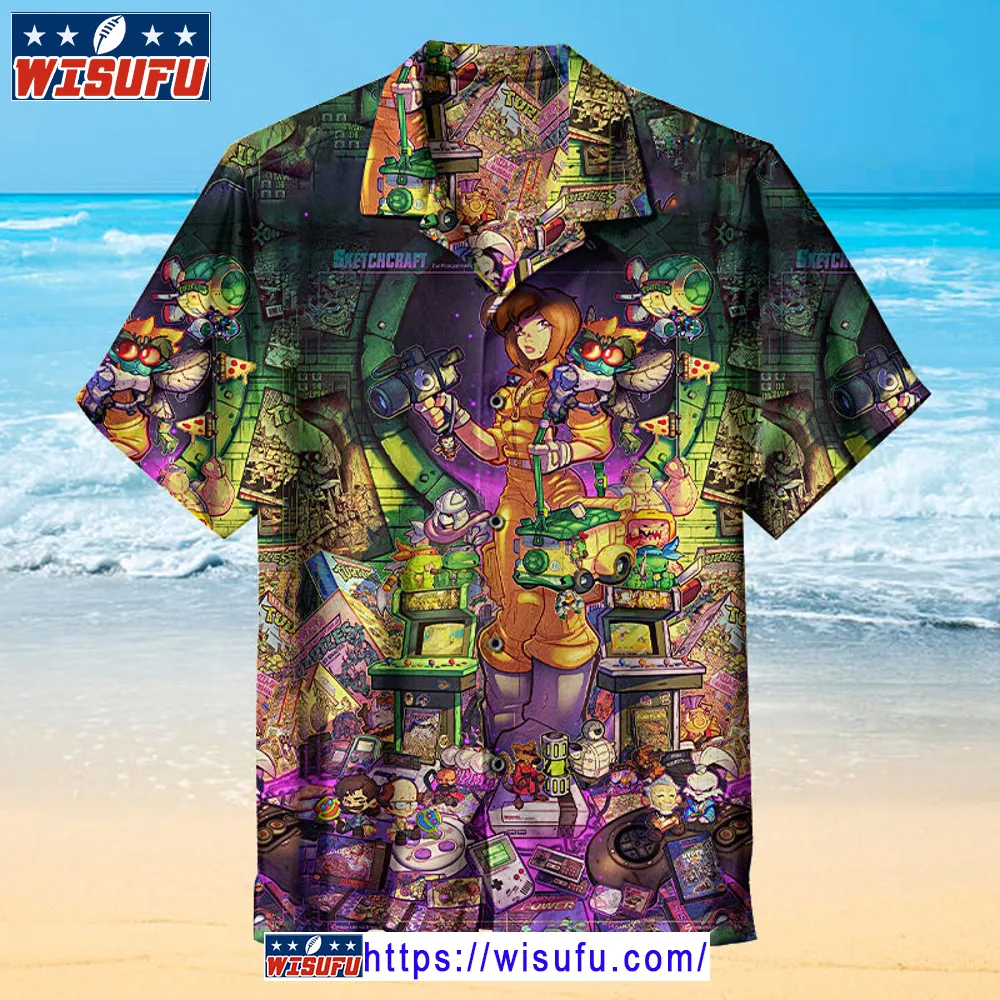 80s Radical Tribute Poster -universal Hawaiian Shirt