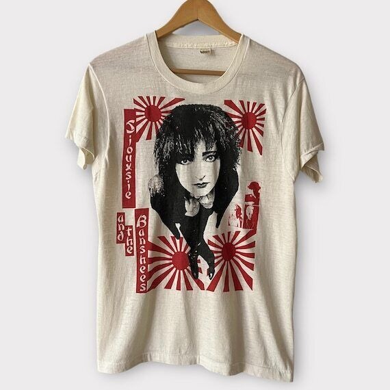 80s Siouxsie And The Banshees cotton unisex t shirt Reprint
