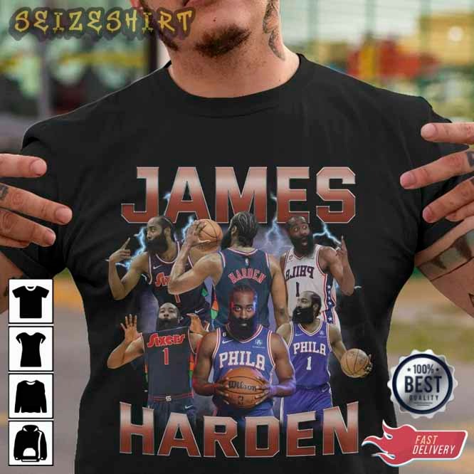 90âs Vintage James Harden Basketball T-Shirt