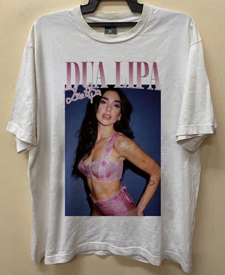 90s Dua Lipa Graphic T-Shirt Cotton Unisex