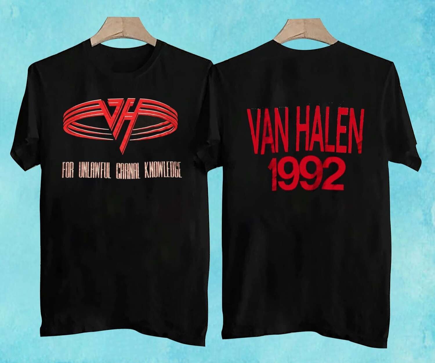 90s Van Halen For Unlawful Carnal Knowledge Brockum 1992 Vintage T-Shirt