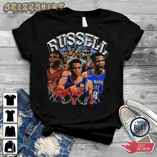 90s Vintage Russell Westbrook Basketball Tee