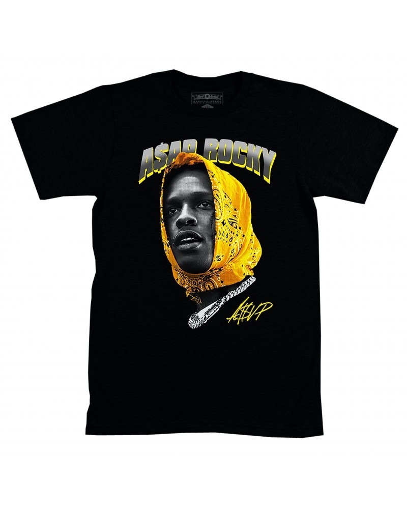 A$AP Rocky Bandana Tee - Black