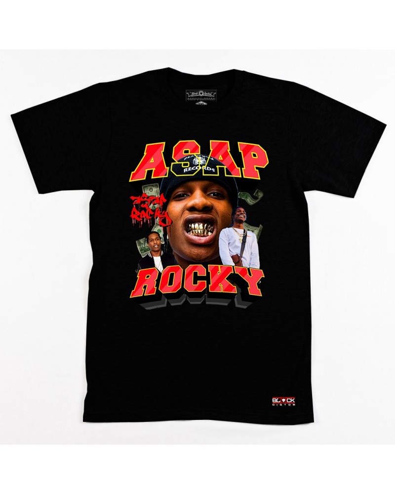 A$AP Rocky College Tee - Black