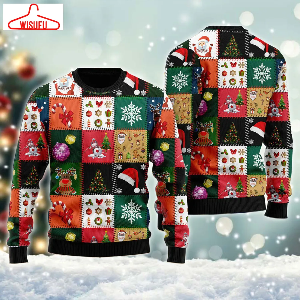 A Christmas Scene Ugly Sweater