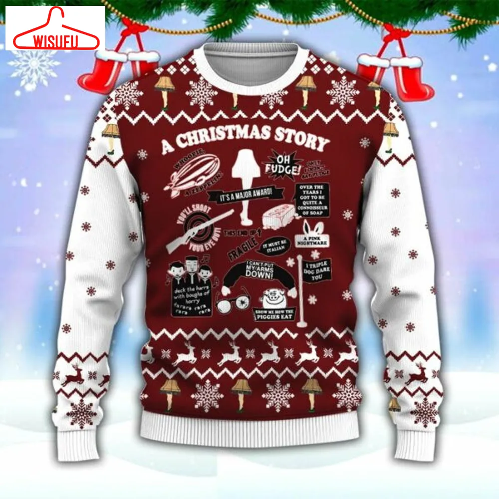 A Christmas Story Ugly Sweater, Christmas Gift, A Christmas Store Ugly Christmas Sweater