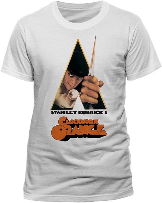 A Clockwork Orange Stanley Kubrick Movie Poster T-Shirt