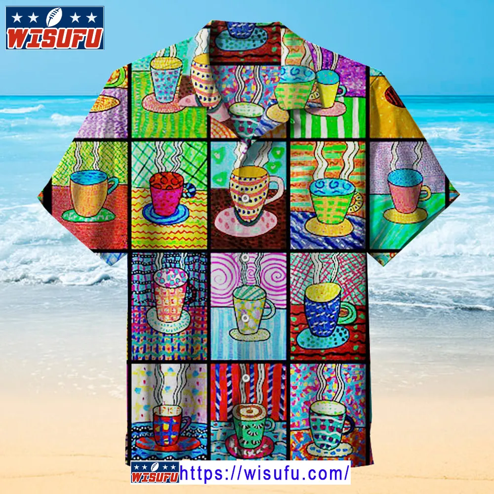 A Cup Of Fantasy -unise-x Hawaiian Shirt