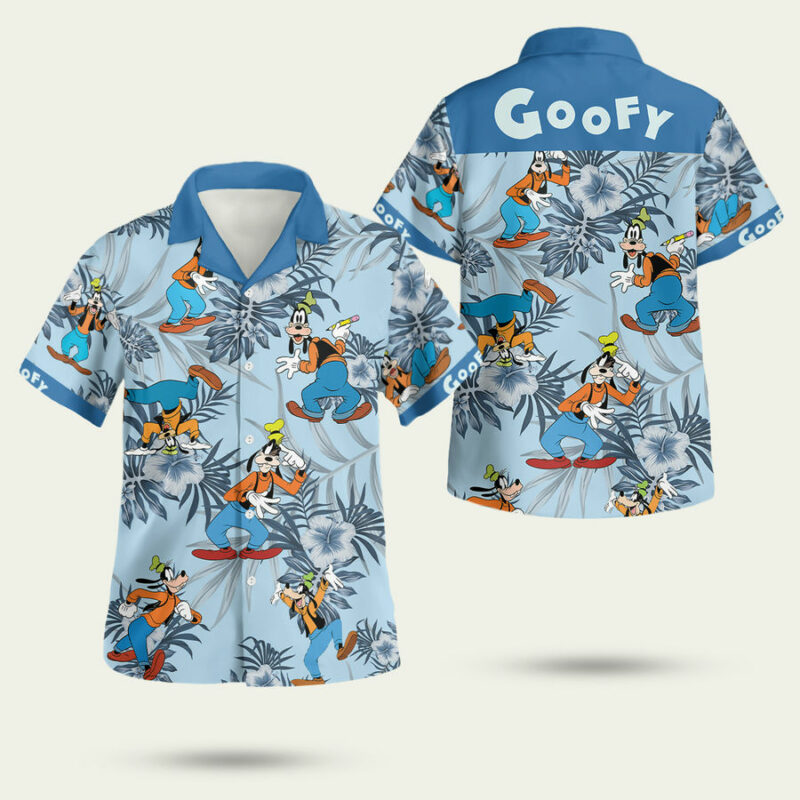 A GOOFY MOVIE HAWAIIAN SHIRT