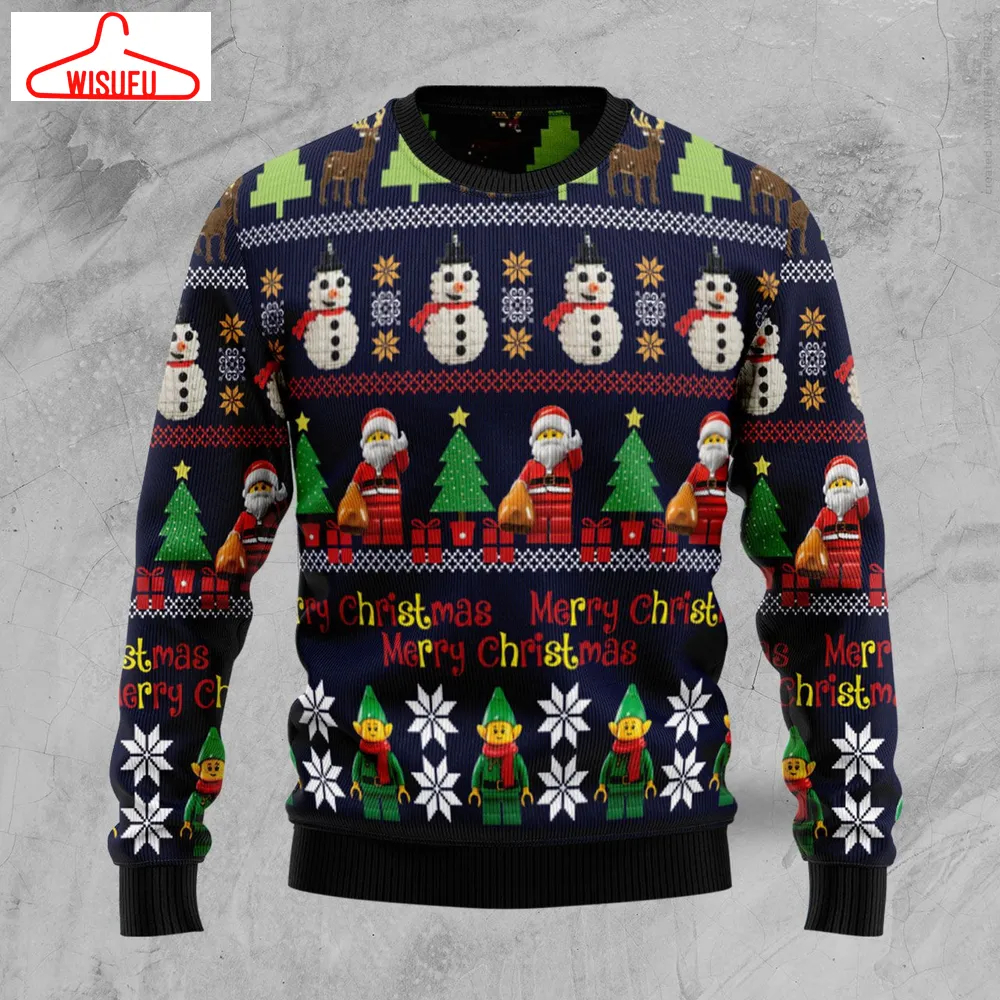 A Merry Lego Christmas Ugly Sweater