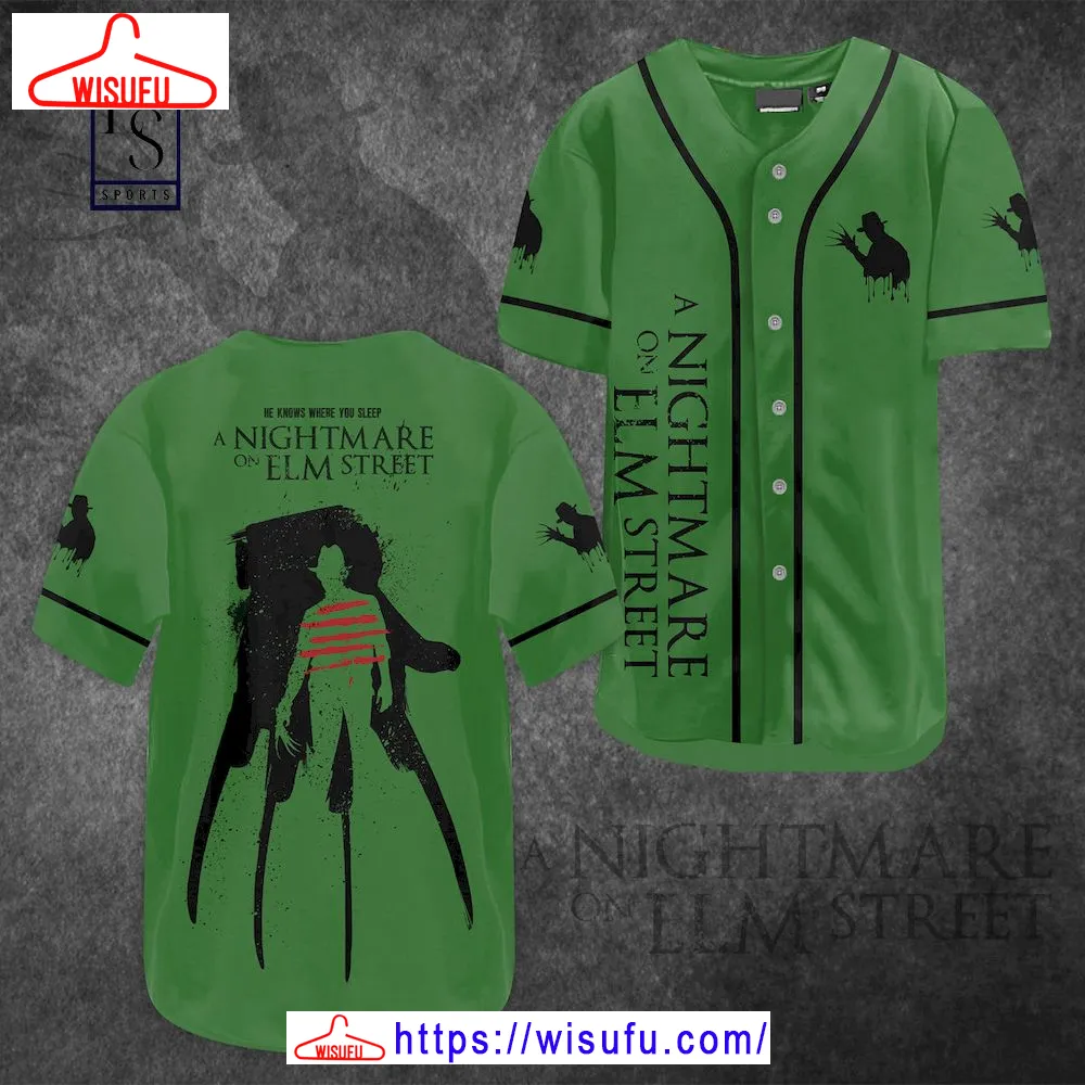 A Nightmare On Elm Street Baseball Jersey, New Fashion Gifts