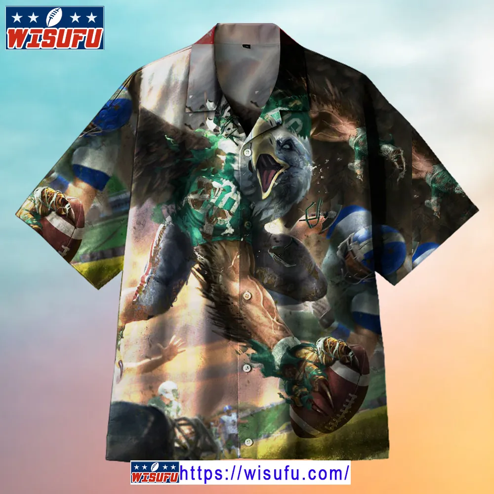 A Sarrior Like An Eagle Is Unparalleled In The Arena Universal Hawaiian Shirt