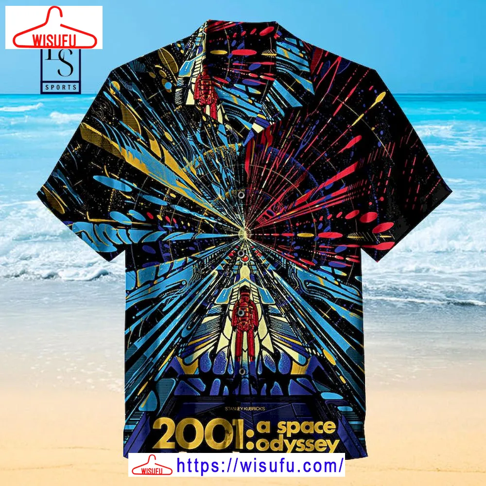 A Space Odyssey Hawaiian Shirt, New Fashion Gifts