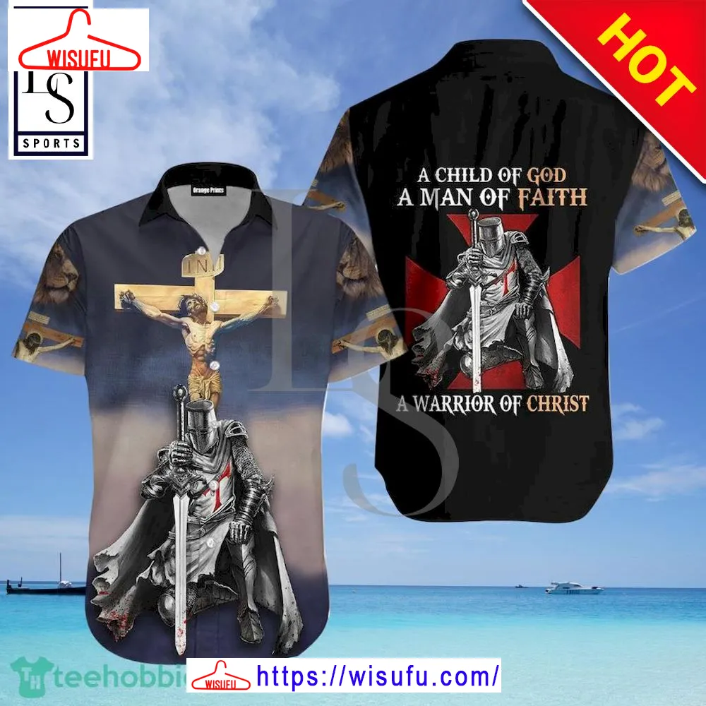 A Warior Of Christ Hawaiian Shirt, New Fashion Gifts