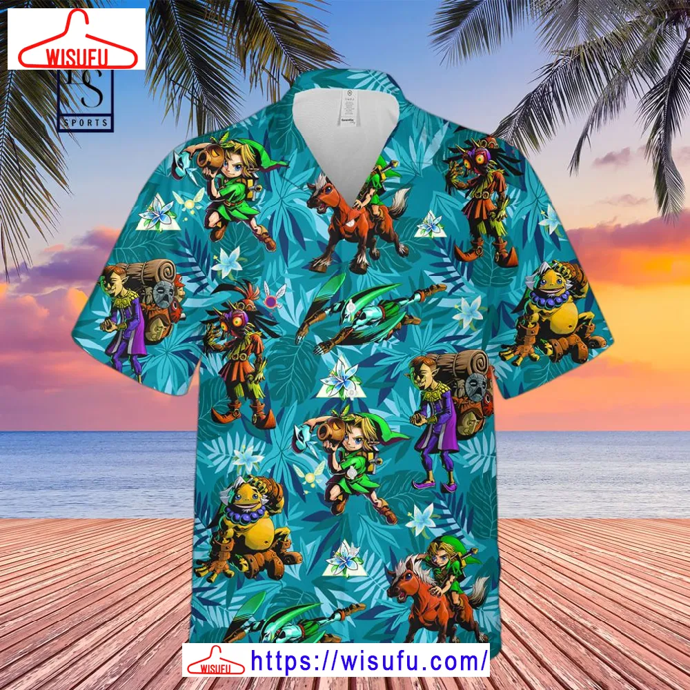 A Zelda Hawaiian Shirt, New Fashion Gifts