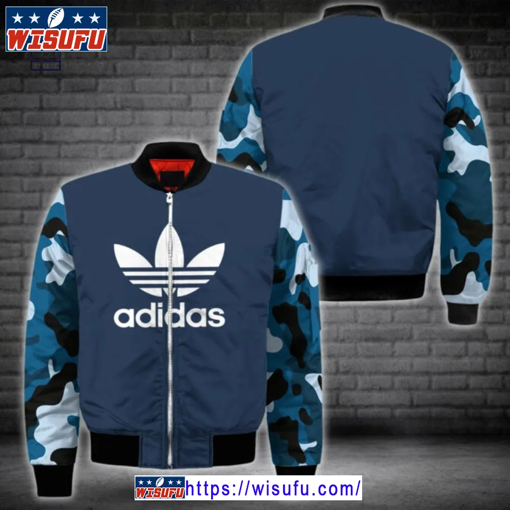 A.didas Army Luxury Sport 3d Bomber Jacket